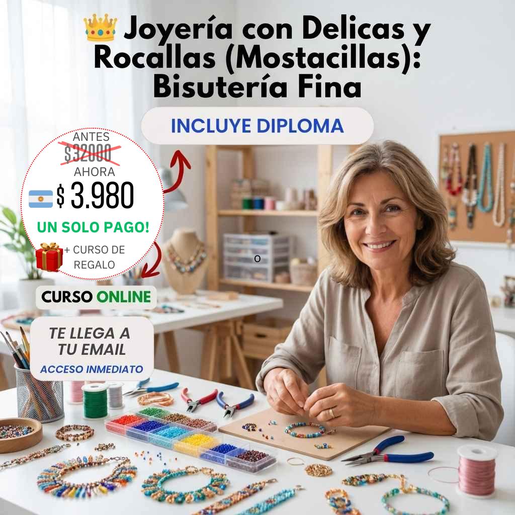 Joyería con Delicas y Rocallas (Mostacillas): Bisutería Fina
