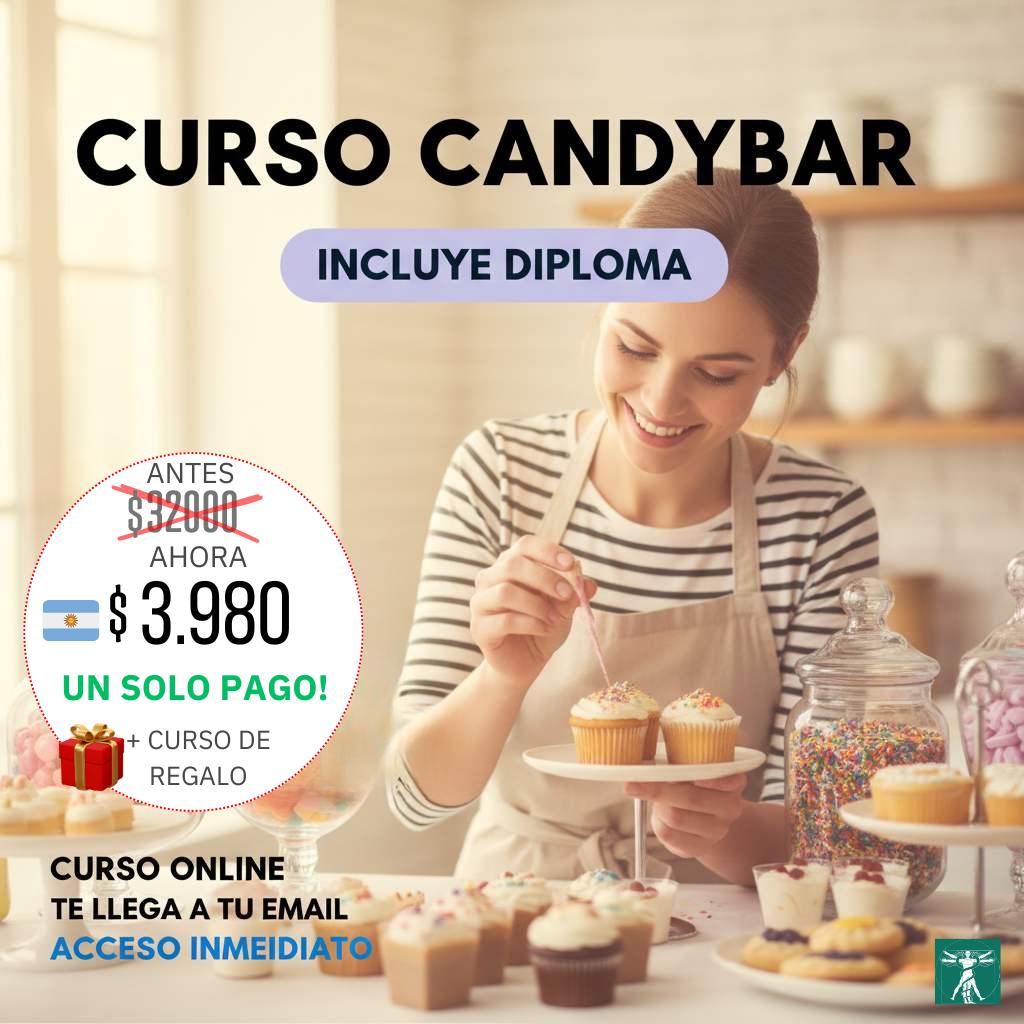 Curso de Candybar - Aprende Candybar y Trabaja en Eventos Ya (Rápida Salida Laboral)