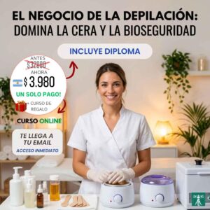 El Negocio de la Depilación: Domina la Cera y la Bioseguridad