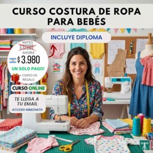 Curso de Costura de Ropa para Bebés