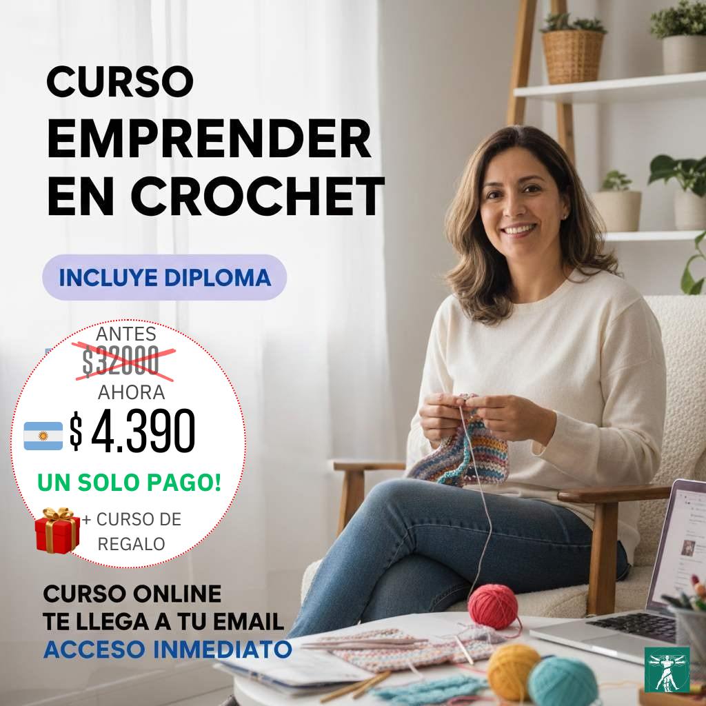 Emprender en Crochet - El Método Rápido para Emprender en Crochet