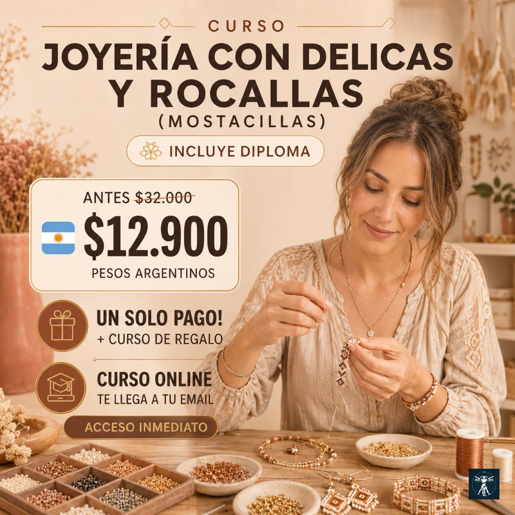 Joyería con Delicas y Rocallas (Mostacillas)