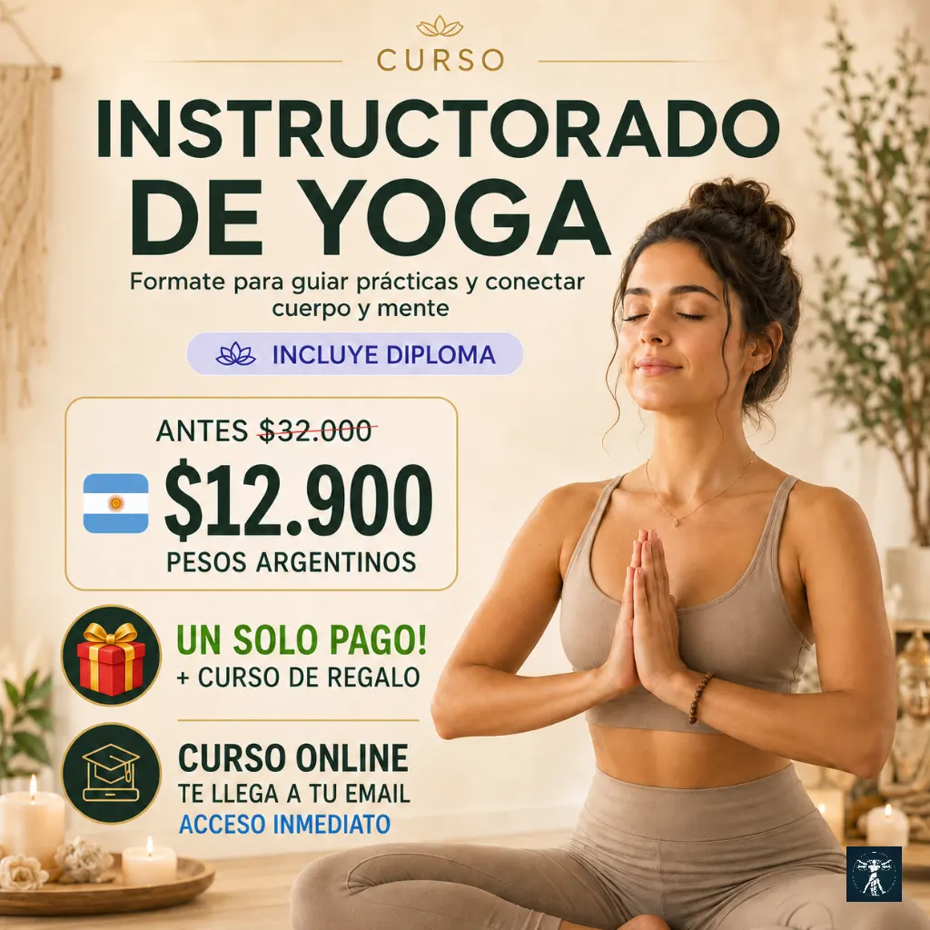 Curso Certificación Instructora de Yoga [2026]