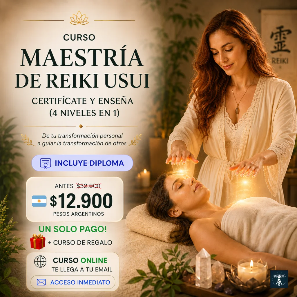 Maestría de Reiki Usui Completa