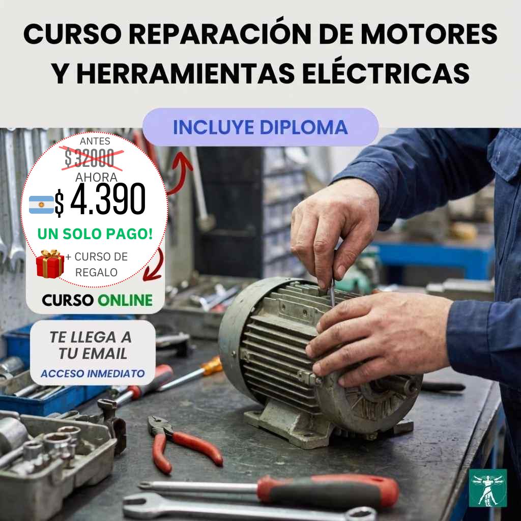Curso de Reparación de Motores y Herramientas Eléctricas