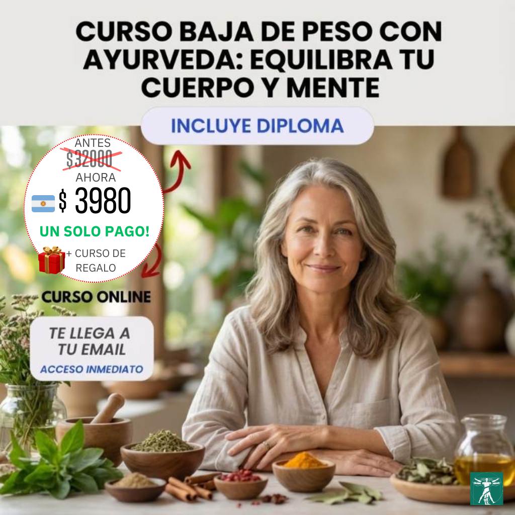 Baja de Peso con Ayurveda: Equilibra tu Cuerpo y Mente