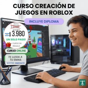 Creación de Juegos en Roblox - Domina LUA y Monetización