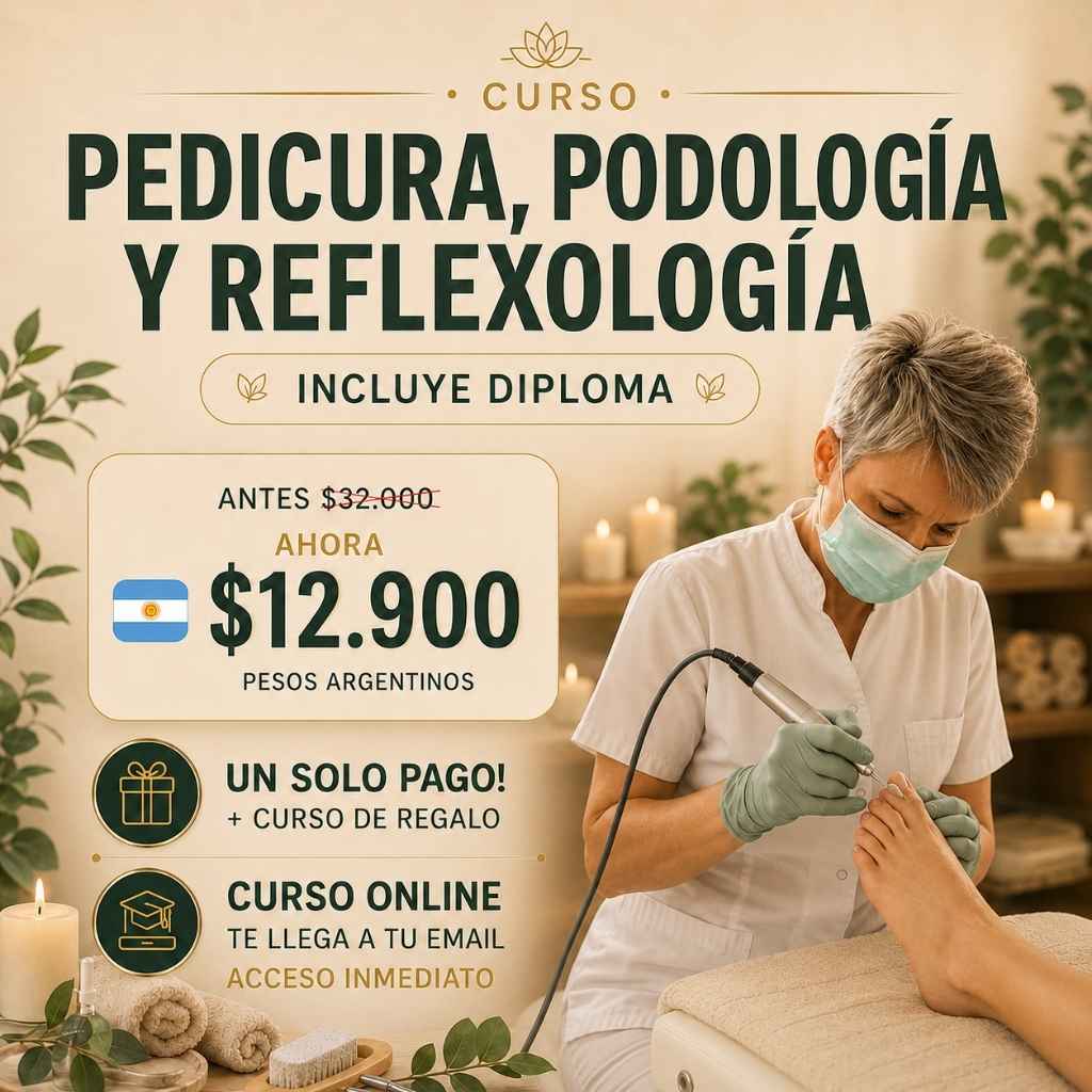 Curso Experta en Pedicura, Podología y Reflexología