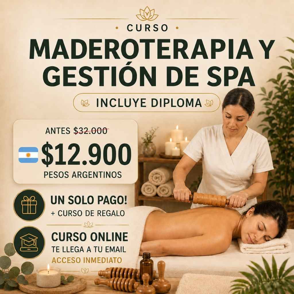 Experto en Maderoterapia y Gestión de Spa