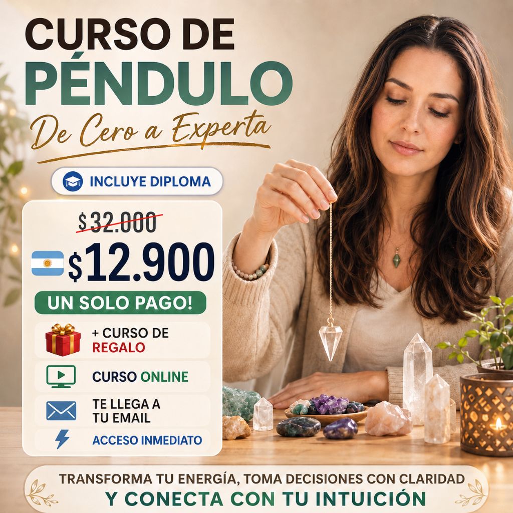 Formación en Uso del Péndulo y Lectura de Energías