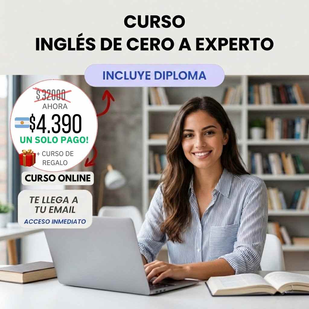 Inglés Total De Cero a Experto (+100 Horas)