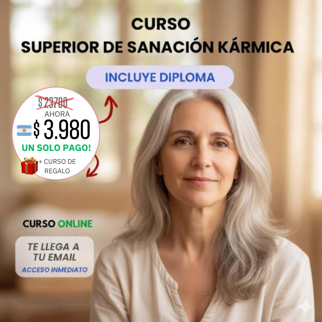 Curso Superior de Sanación Kármica y Liberación Espiritual
