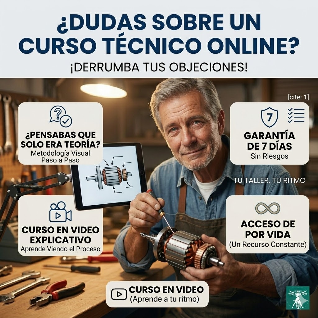 Curso de Reparación de Motores y Herramientas Eléctricas - Image 6