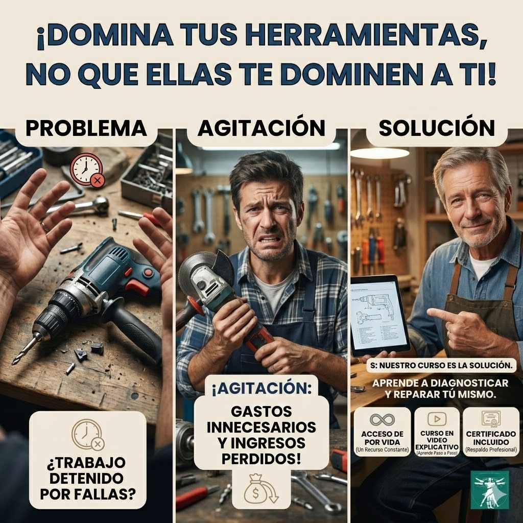 Curso de Reparación de Motores y Herramientas Eléctricas - Image 5