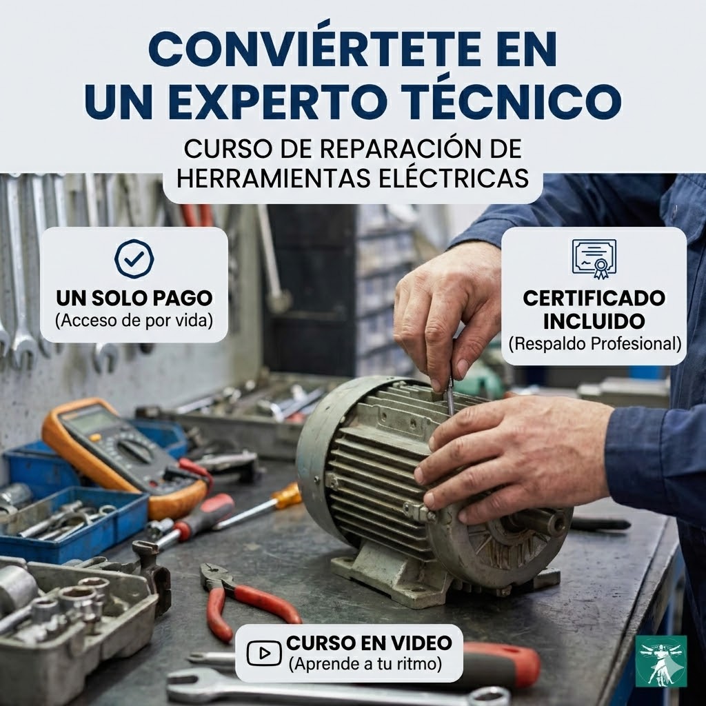 Curso de Reparación de Motores y Herramientas Eléctricas - Image 2