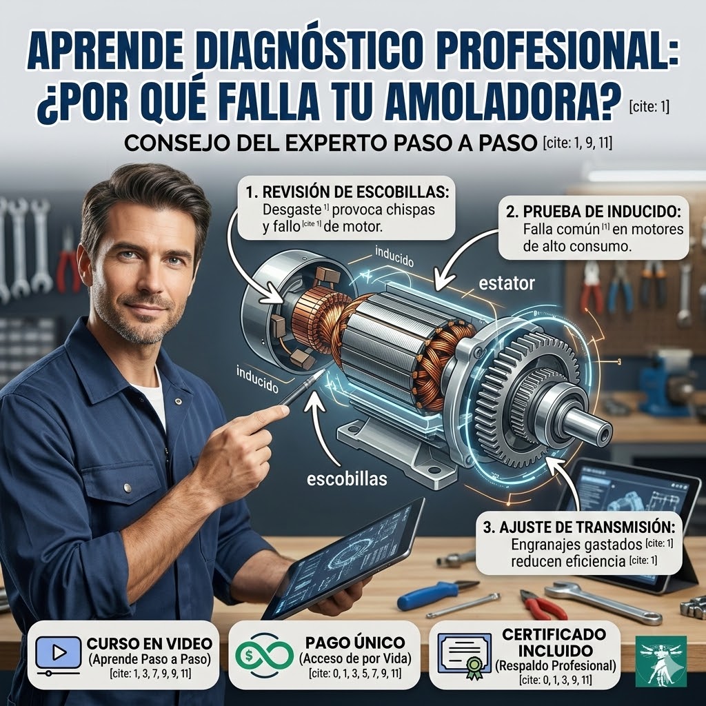 Curso de Reparación de Motores y Herramientas Eléctricas - Image 3