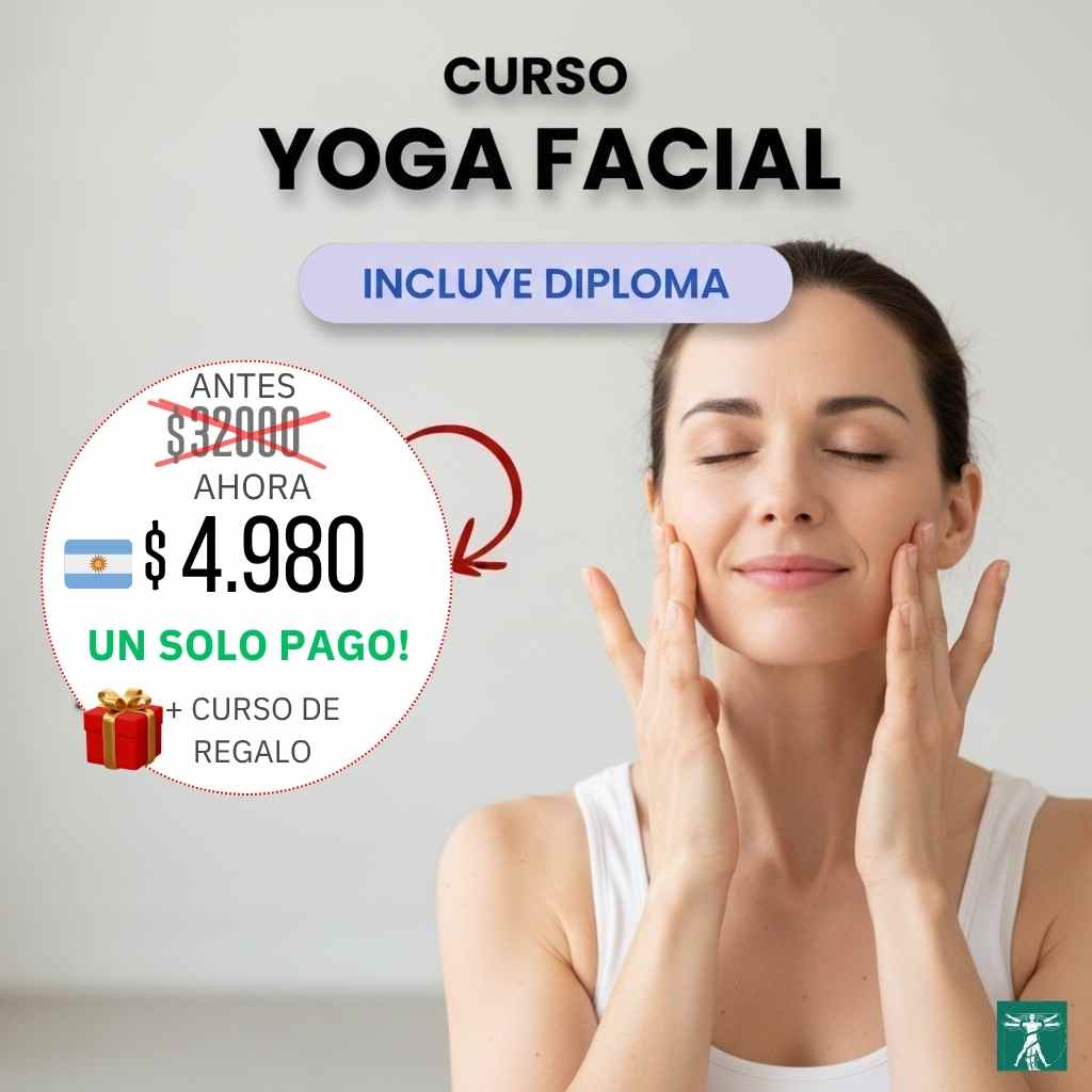 Curso Experto en Yoga Facial y Rejuvenecimiento Natural